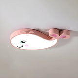 Corridor Adorable Whale LED Flush Mount Ceiling Light Image - 7