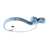 Corridor Adorable Whale LED Flush Mount Ceiling Light Image - 8