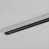 Corridor Black Linear Strip LED Flush Mount Ceiling Light Image - 9