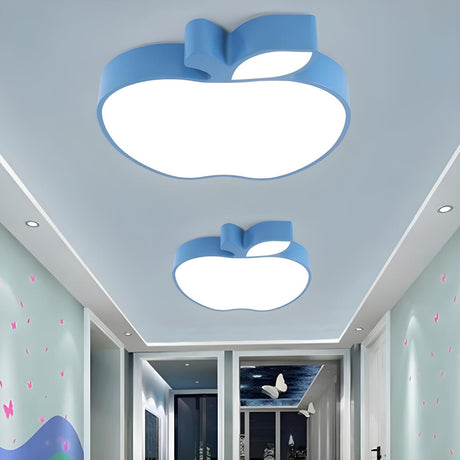 Corridor Blue Apple LED Flush Mount Ceiling Light Image - 1