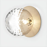 Corridor Globe Clear Glass Semi-Flush Mount Light Image - 8