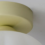 Corridor Pumpkin-Shaped Semi-Flush Mount Ceiling Light Image - 15