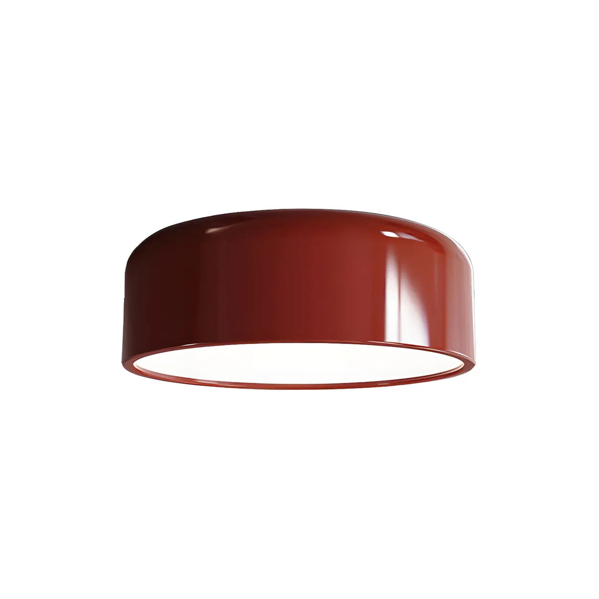 Corridor Simple Drum Metal Flush Mount Ceiling Light Image - 5