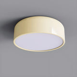 Corridor Simple Drum Metal Flush Mount Ceiling Light Image - 8