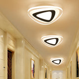 Corridor Simple Triangle LED Flush Mount Ceiling Light Image - 1