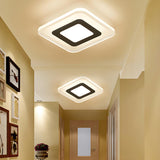 Corridor Simple Triangle LED Flush Mount Ceiling Light Image - 12