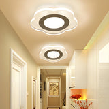 Corridor Simple Triangle LED Flush Mount Ceiling Light Image - 14