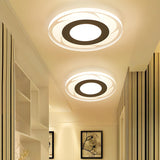 Corridor Simple Triangle LED Flush Mount Ceiling Light Image - 21