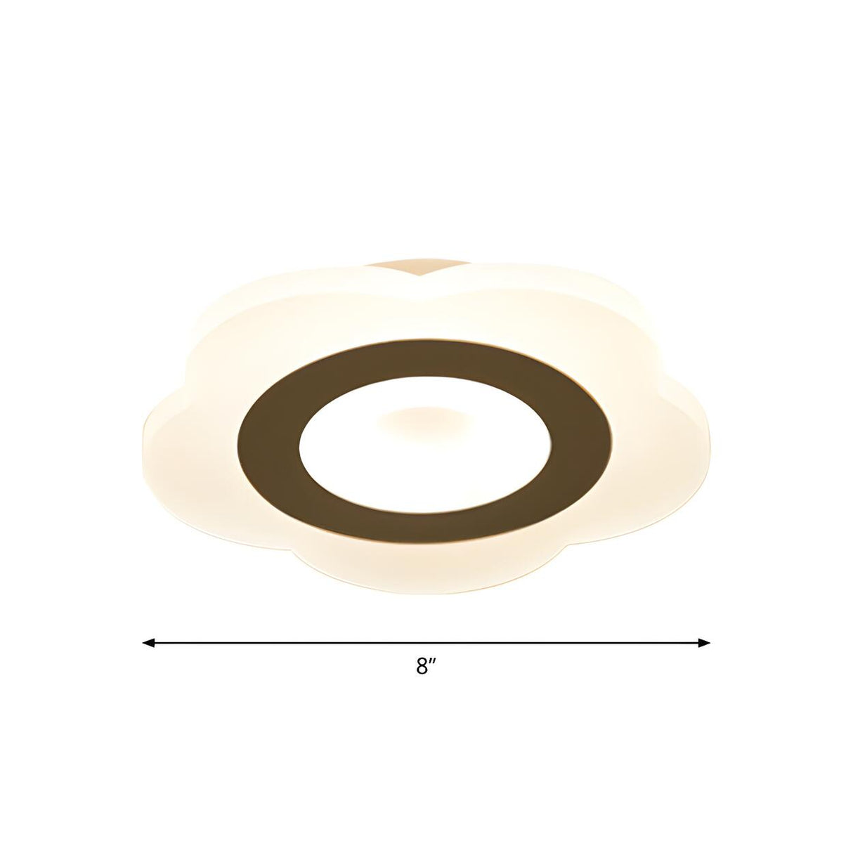 Corridor Simple Triangle LED Flush Mount Ceiling Light Image - 28