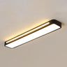 Corridor White Rectangular LED Flush Mount Ceiling Lamp Image - 2