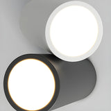 Corridor White Three Cuboid Flush Mount Ceiling Light Image - 16