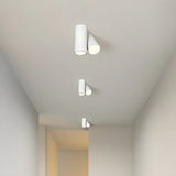 Corridor White Three Cuboid Flush Mount Ceiling Light Image - 4