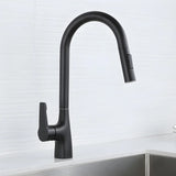 Counter Mounted Copper Swivel Spout Gooseneck Faucet Image - 19