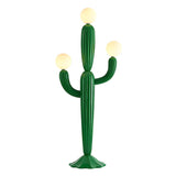 Creative 3 Globe Lights Green Cactus Shaped Floor Lamp Image - 5