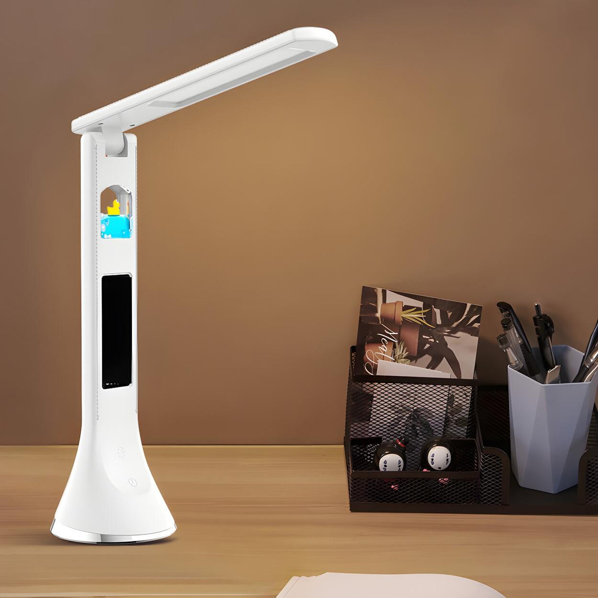 Creative Adjustable Modern LED Bedroom Table Lamp Image - 4