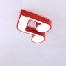 Creative Alphabet B-Shaped Flush Mount Light Kids Room Image - 19