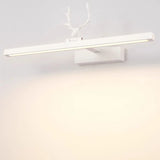 Creative Antler and Linear Design White Vanity Light Image - 7