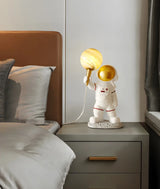 Creative Astronaut Ceramic Table Lamp for Bedroom Image - 13