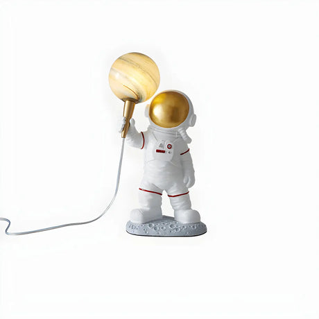 Creative Astronaut Ceramic Table Lamp for Bedroom Image - 2