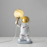 Creative Astronaut Ceramic Table Lamp for Bedroom Image - 9