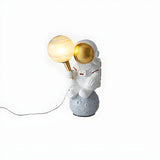 Creative Astronaut Ceramic Table Lamp for Bedroom Image - 3