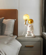 Creative Astronaut Ceramic Table Lamp for Bedroom Image - 14