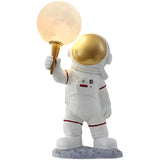 Creative Astronaut Resin Moonlight Globe Table Lamp Image - 5