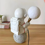 Creative Astronaut Resin Moonlight Globe Table Lamp Image - 9