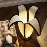 Creative Banana Shape Paper Shade Bedroom Table Lamp Image - 1