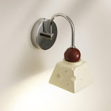 Creative Cheese-Inspired Yellow LED Wall Sconce Image - 13