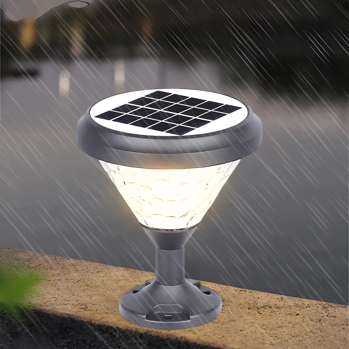 Creative Cup Shape Solar Waterproof Outdoor Table Lamp Image - 1