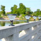 Creative Cup Shape Solar Waterproof Outdoor Table Lamp Image - 3