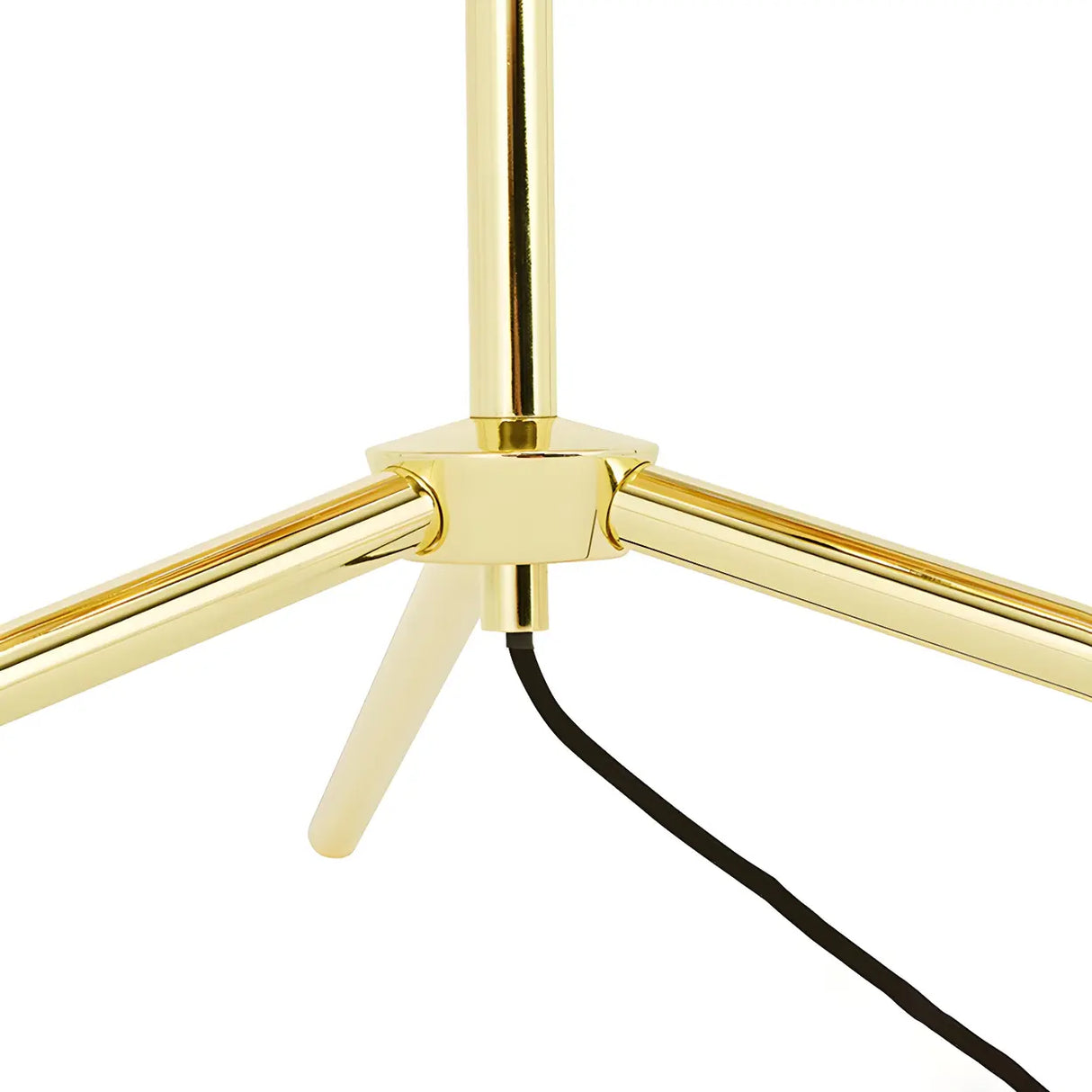 Creative Gold Cluster Melt Stand Chandelier Floor Lamp Image - 11