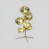 Creative Gold Cluster Melt Stand Chandelier Floor Lamp Image - 4