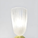 Creative Green Cactus Glass Shade Resin Table Lamp Image - 8