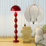 Creative Green Mushroom Metal LED Modern Floor Lamp Image - 10