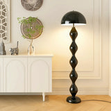 Creative Green Mushroom Metal LED Modern Floor Lamp Image - 12