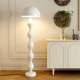 Creative Green Mushroom Metal LED Modern Floor Lamp Image - 13