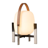 Creative Handbag Shape Stainless Steel Table Lamp Image - 5