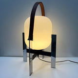 Creative Handbag Shape Stainless Steel Table Lamp Image - 6