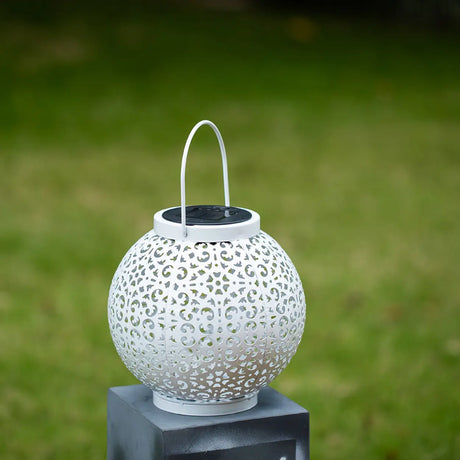 Creative Jar-Shaped Lantern Outdoor White Decor Lamp Image - 2