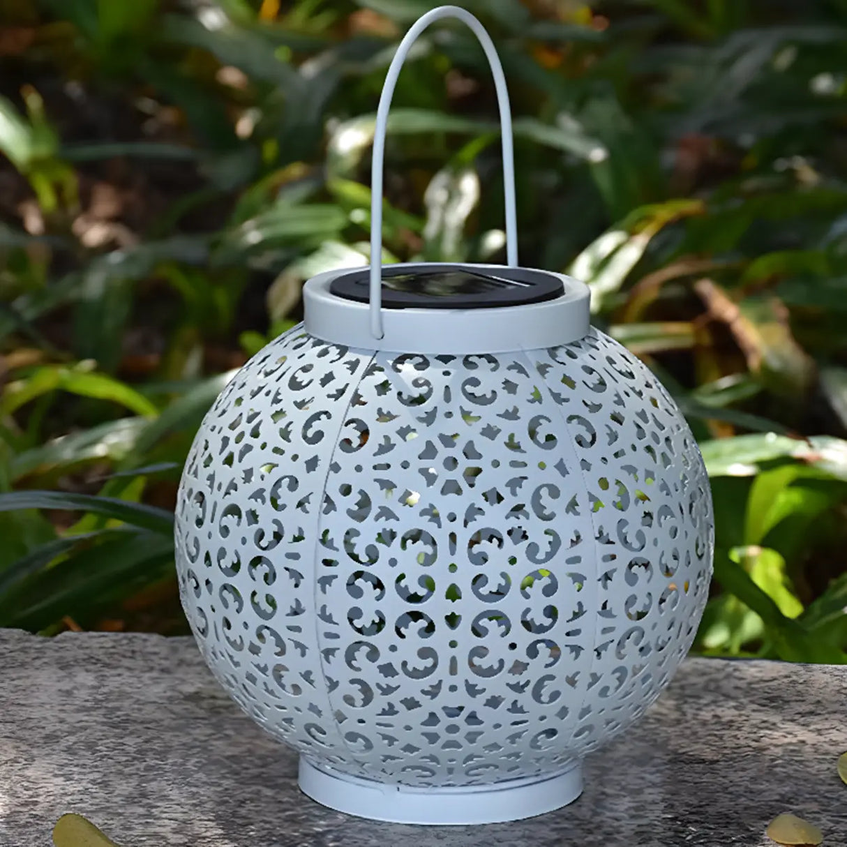 Creative Jar-Shaped Lantern Outdoor White Decor Lamp Image - 3