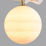 Creative Kids Children Room Moon Astronaut Pendant Light Image - 9