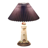 Creative Kids Pleated Lighthouse Pedestal Table Lamp Image - 5