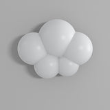 Creative Kids' Room White Cloud-Shaped LED Wall Light Image - 10