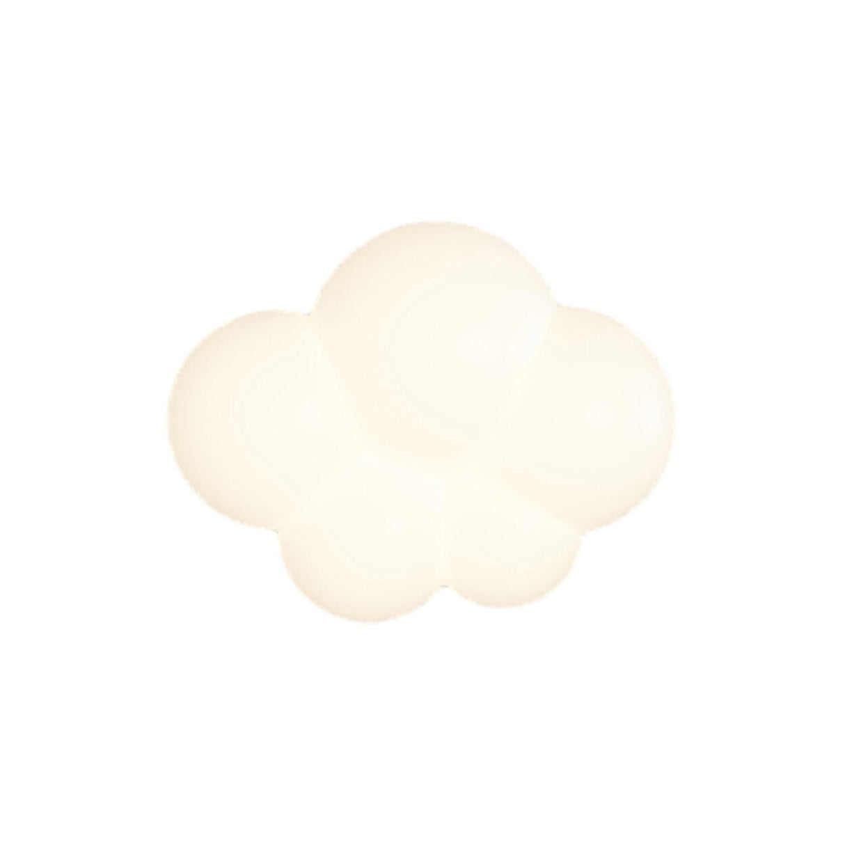 Creative Kids' Room White Cloud-Shaped LED Wall Light Image - 8