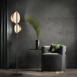 Creative Living Room Gold Dome Metal Floor Lamp Image - 13