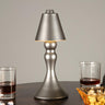 Creative Luxury Golden Tapered Metal Bedside Table Lamp Image - 3