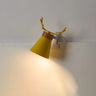 Creative Macaroon Clip Base Mini Antler Table Lamp Image - 11