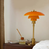 Creative Mini Glass Gold LED Multi-Layer Table Lamp Image - 13